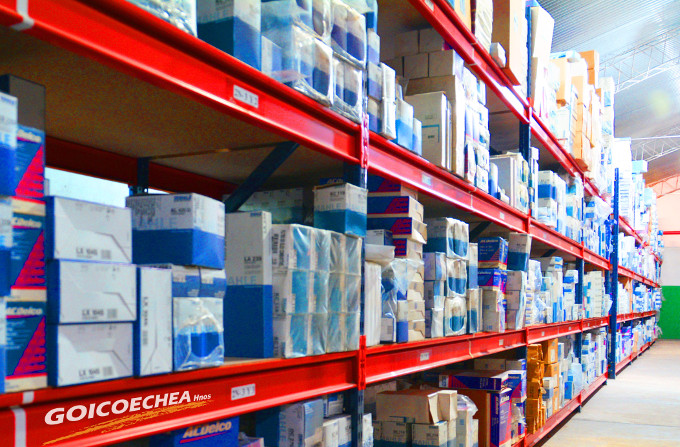 Depósito de autopartes de Goicoechea Hnos.
