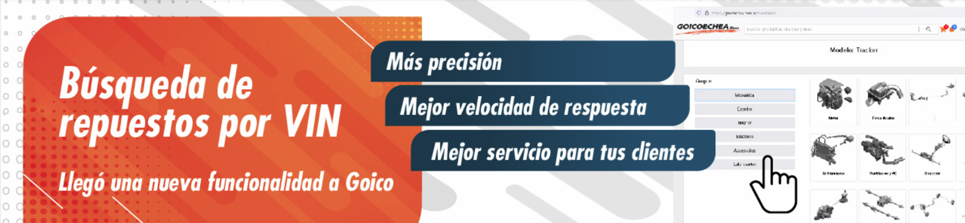 Novedades y servicios de Goicoechea Hermanos